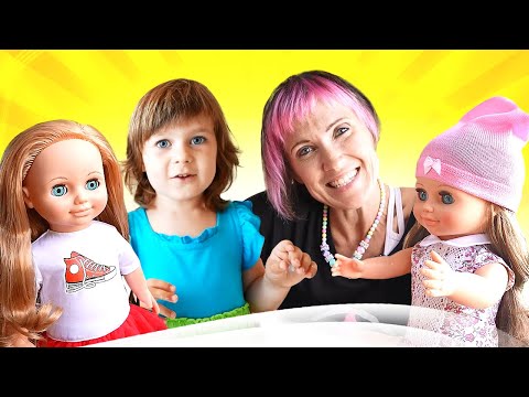 Бьянка и Маша Капуки Кануки играют в куклы ВЕСНА - Игры в игрушки для детей Привет, Бьянка!