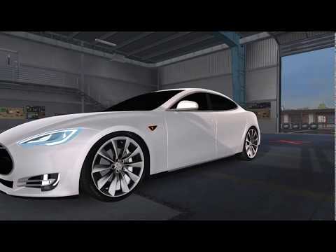 Euro Truck Simulator 2 1.36 Tesla Model S P100 D#01  009