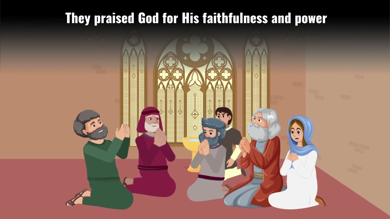 King Jehoshaphat Trusts God: Praise Wins the Battle! | Animated Kids Bible Lesson on Overcoming Fear