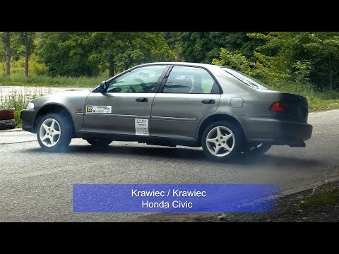 Szombierki Rally Cup 2021 - 1 Runda | Krawiec Adam / Krawiec Wojciech - Honda Civic