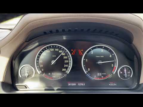 BMW f01 740d xdrive acceleration 100-200
