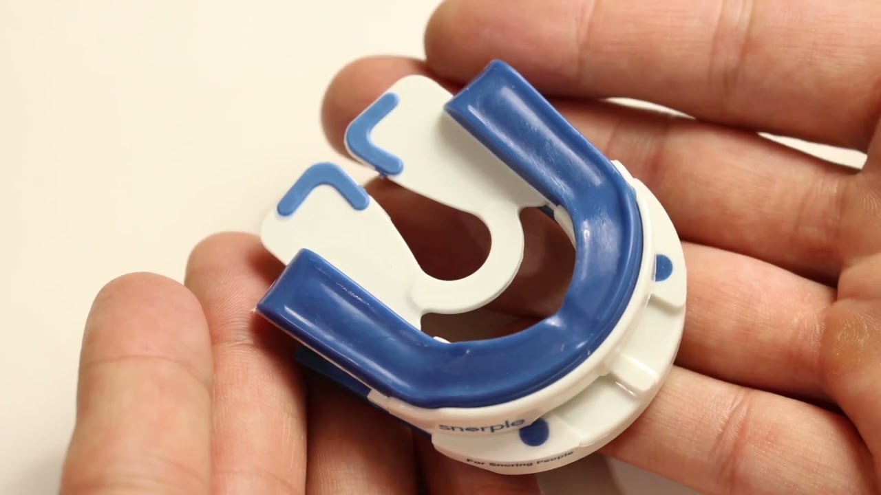 Snorple mouthpiece product video — click to play