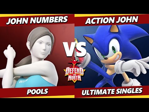 DTN 2023 - John Numbers (Wii Fit Trainer) Vs. Action John (Sonic) Smash Ultimate - SSBU