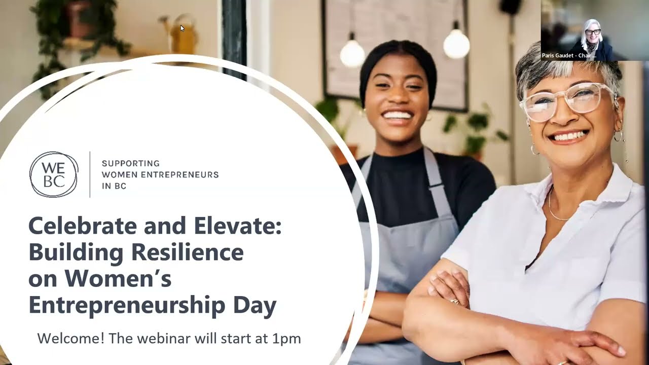 Celebrate and Elevate Building Resilience on Women’s Entrepreneurship Day
