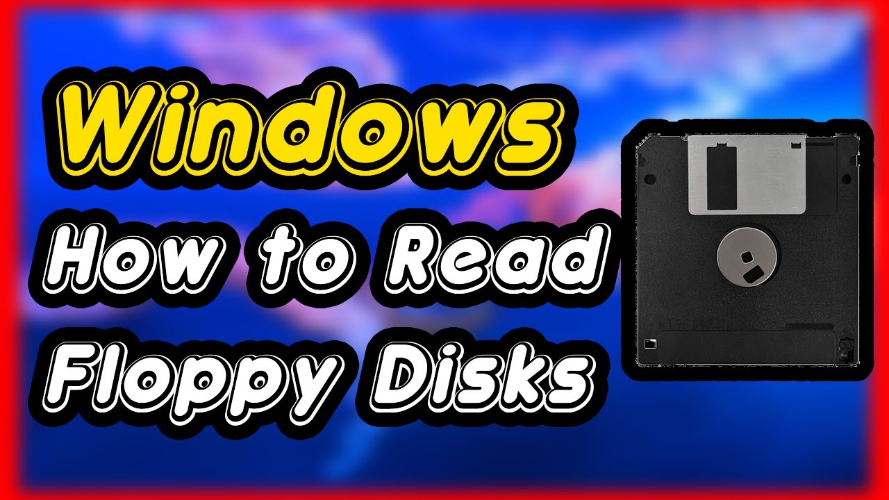 How do I format a floppy disk in Windows 10? More REF