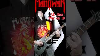 This riff turns 40 this year! Manowar - All Men Play On Ten #manowar #metal #metalguitar