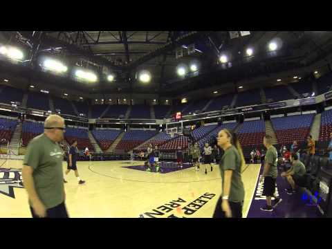 Team Dark Blue vs. Team Light Green