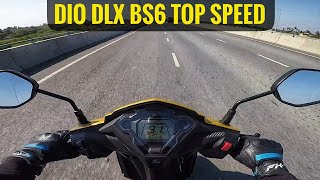 Honda Dio DLX BS6 Top Speed - Fastest 110CC Scoote