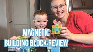 Magnetic Block Tile Review | CaringCubs
