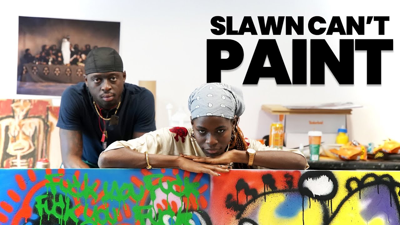 His paintings cost $40k, but he can't paint | Slawn