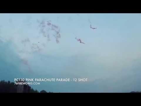 PC110 Pink Parachute Parade - 12 Shot