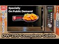 Dawlance DW 295 Microwave Oven Complete Process Of Using | How To Use Dawlance Microwave Oven DW 295