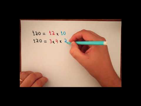 Decomposição em fatores primos - E.M. Lucio Thomé (621 e 622)