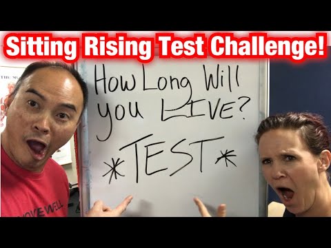 How Long Will You Live? Sitting-Rising Test Challenge! | Dr K & Dr Wil