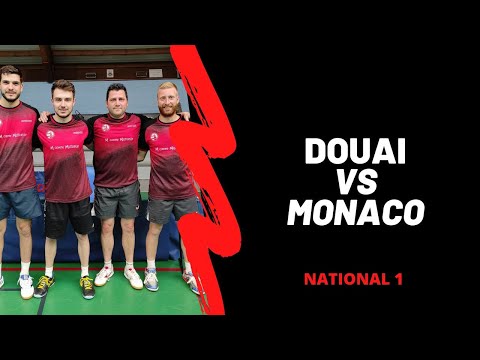 Nationale 1 | Douai VS Monaco | tennis de table | 11/2022