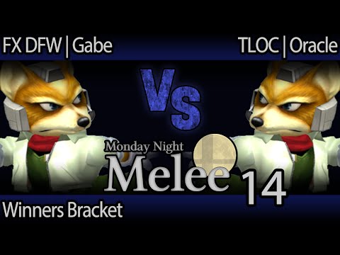 MNM14 Melee - FX DFW Gabe (Fox) vs TLOC Oracle (Fox) - Winners Bracket