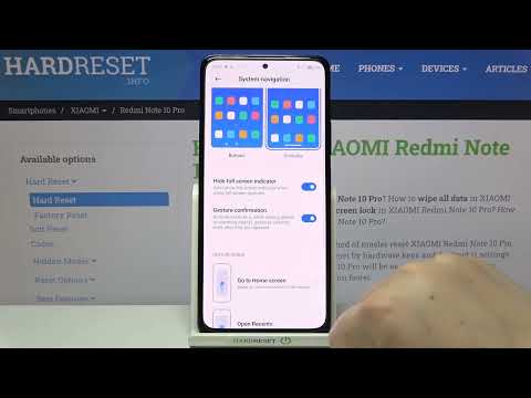 Xiaomi Redmi Note 10 Pro: Gestensteuerung aktivieren und anpassen