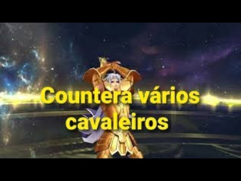 E.Saga counter de Serpentario, Kanon de Gêmeos e Hades. Saint Seiya Awakening duelos galácticos PVP
