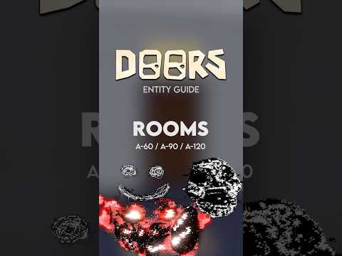 ROOMS (A-60/A-90/A-120) - Doors Entity Guide #robloxdoors #doors #roblox