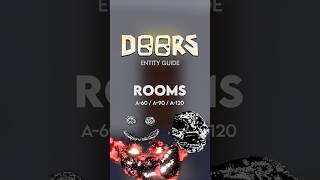 ROOMS (A-60/A-90/A-120) - Doors Entity Guide #robloxdoors #doors #roblox