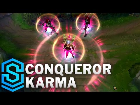Conqueror Karma Skin Spotlight - League of Legends