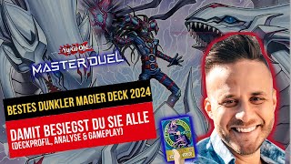 ENDLICH ENTHÜLLT: DAS BESTE DUNKLER MAGIER DECK 2024 + GAMEPLAY !!! - YUGIOH MASTER DUEL Deutsch 🔥🔥🔥