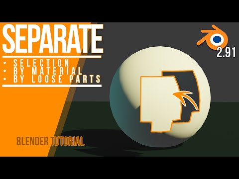 How to SEPARATE | Blender 2.9 | Tutorial