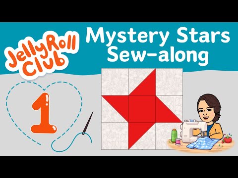 Mystery Star Sampler Quilt:  Episode 1  ***Free Pattern***