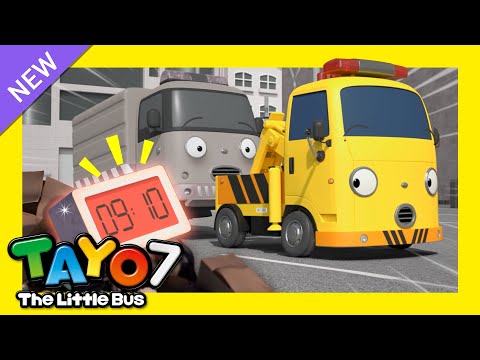 Tayo S7 E6 ¡Tiempo, por favor, detente! | Tayo Serie 7 Episodio | Tayo el pequeño Autobús