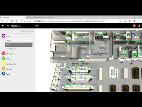 BossMini - Carel temperature monitoring system on remote via web browser | Reference only