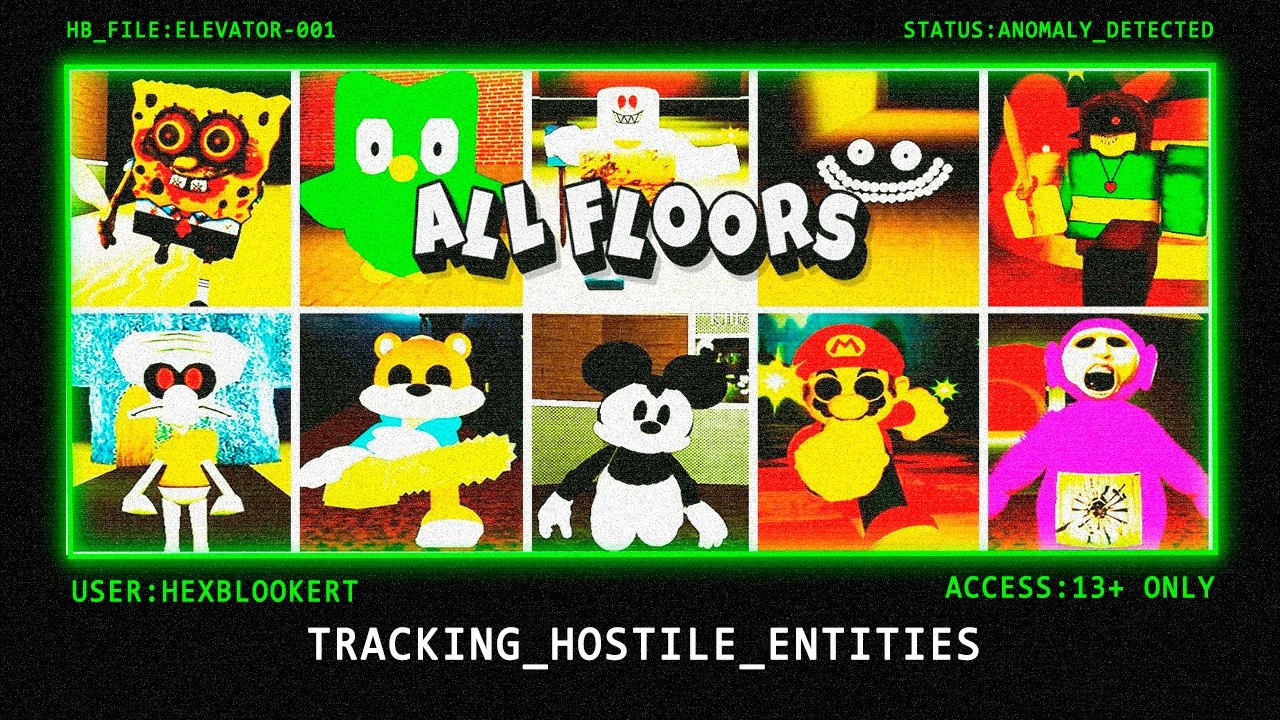 [HEXBLOOKERT] Spooky Elevator: All Detected Floors - Visual Archive