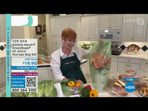 Debbie Meyer GreenBags 40piece Storage Bag Set