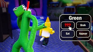 Playing As GREEN To Troll My Friend in Rainbow Friends