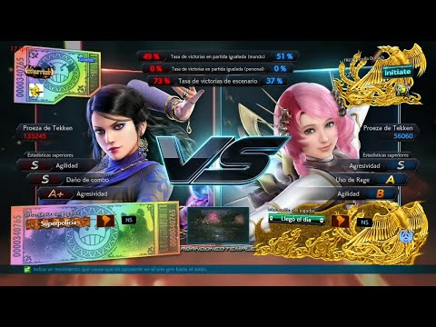 204_1 Zafina (gianRzn) vs (Tincho) Alisa - Tekken 7 Online sin Grafica ( Anakin x24 )