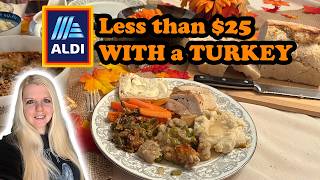 An Aldi Thanksgiving Dinner on a Small Budget