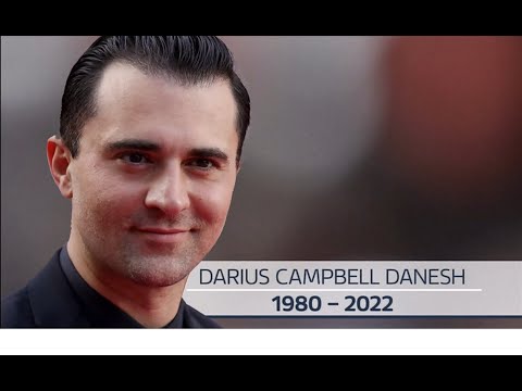 Darius Campbell Danesh passes away (1980 - 2022) (UK) - ITV News - 16th August 2022