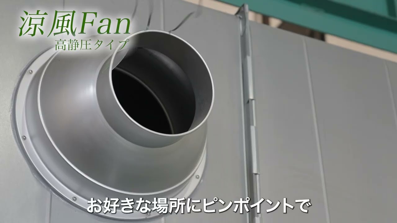 三和式ベンチレーター株式会社から高静圧のご紹介です。