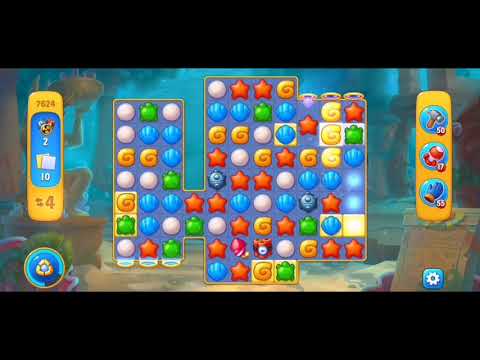 Fishdom 7624 Hard Level - NO 💣🧨💥