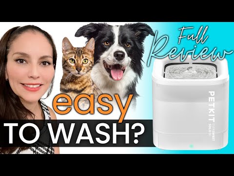 Petkit Eversweet Solo Wireless Water Fountain | Best & Safest for Pets? #petsupplies