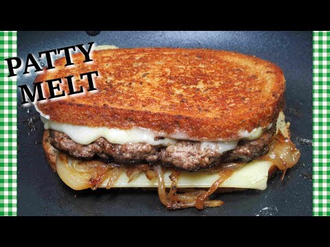 How To Make a PATTY MELT | Juicy Cheesy Patty Melt Sandwich Recipe