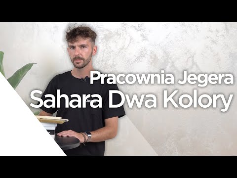 💡Pracownia Jegera - Farba o strukturze drobin piasku w dwóch kolorach - DIY