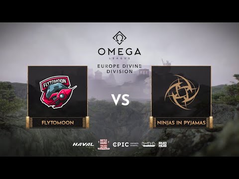 FlyToMoon vs Ninjas in Pyjamas, OMEGA League: Europe, bo3, game 3 [JotM & Maelstorm]