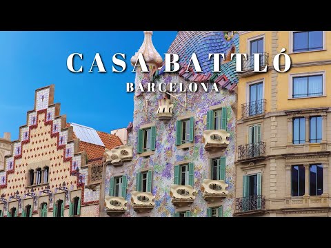 Inside Casa Batlló Barcelona 🇪🇸 The House of Bones & Dragon by Antoni Gaudí | Travel Vlog