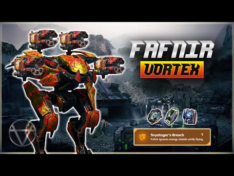 [WR] 🔥 Vortex Fafnir w/ Hohloma Skin – Mk3 Gameplay | War Robots