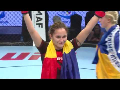 Oksana Pashkova (Ukraine) vs. Raluca Dinescu (Romania) | 2018 IMMAF - WMMAA World Championships