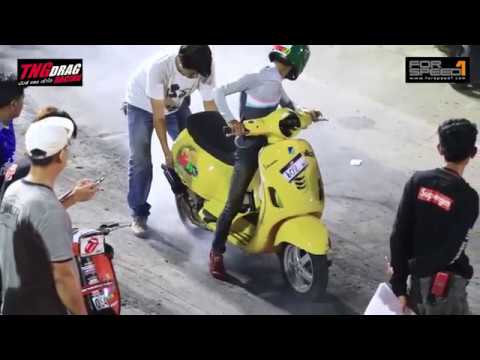 Scooter รุ่น Speed Belt งาน TNG Scooter Drag Day 2018