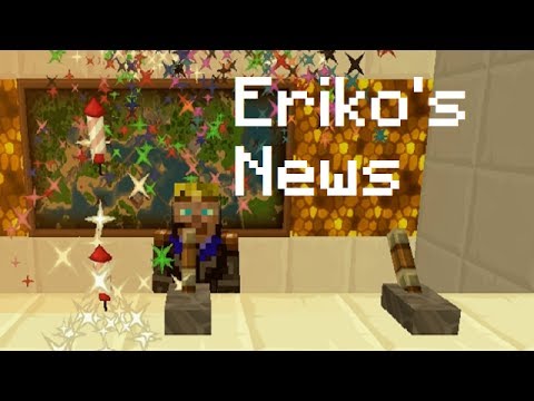 ErikoCraft - Minecraft REALMS MINIGAMES ?! 3 NEUE YT-SERIEN ?! | Eriko's News | ErikoCraft