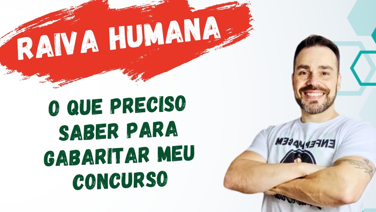 RAIVA HUMANA  para CONCURSOS PÚBLICOS.