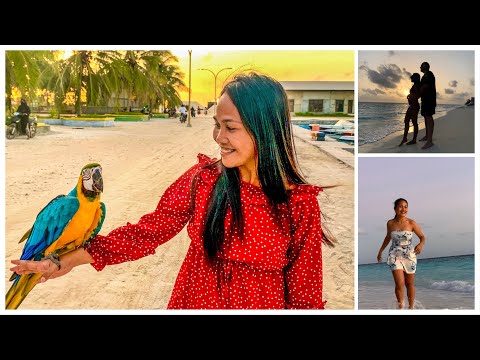A day in our life on Ukulhas Island in Maldives
