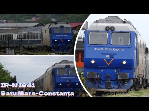 EGM 64-1013-3 RO-SNTFC in acțiune | IR-N 1941 Satu Mare-Constanța